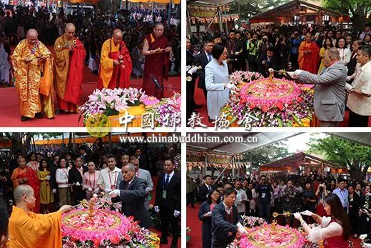中国佛教协会举办庆祝佛诞活动 缅甸等八国驻华使节出席