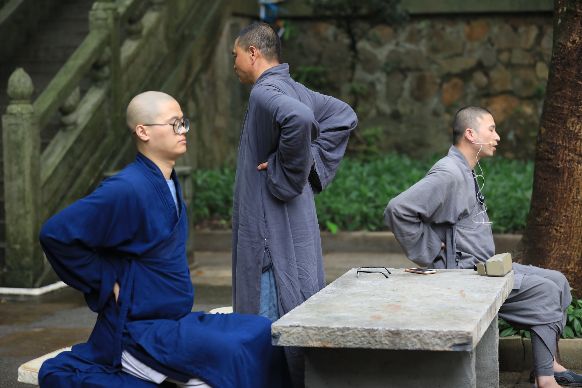 传承非遗禅武医嵩山内养功法讲座在广州市能仁寺举行