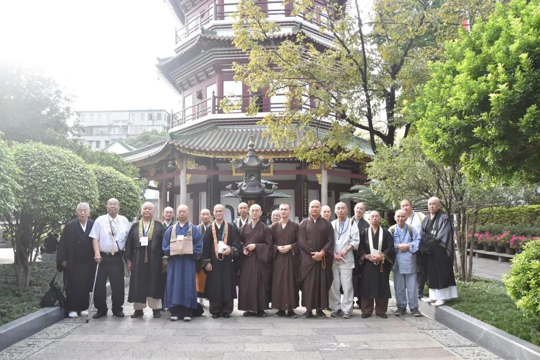 “中韩日佛教友好交流会议”日本佛教代表团莅临六榕寺参观访问