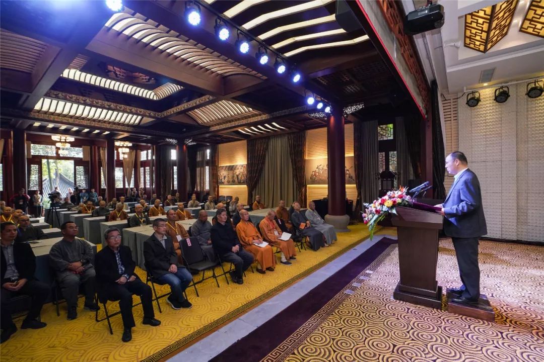 新闻 | 2019汉传佛教院校青年法师书法培训班开班仪式在杭州永福寺举行