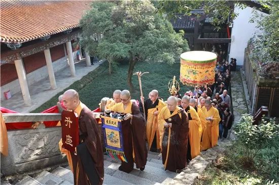 薪火相传，永兴法师荣膺“湖湘第一道场”古麓山寺方丈