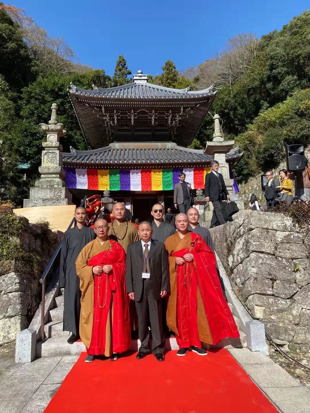 湖州佛教协会组团赴日参加《思溪藏》复刻本安奉法会功德圆满