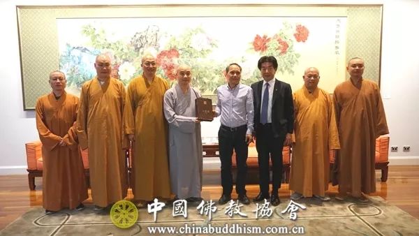 中国佛教代表团应邀访问澳大利亚 商议“中澳新”三国佛教论坛