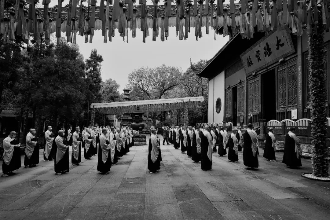 新闻 | 清明节杭州灵隐寺为大众抗疫诵经祈福  为牺牲烈士和逝世同胞降半旗深切哀悼