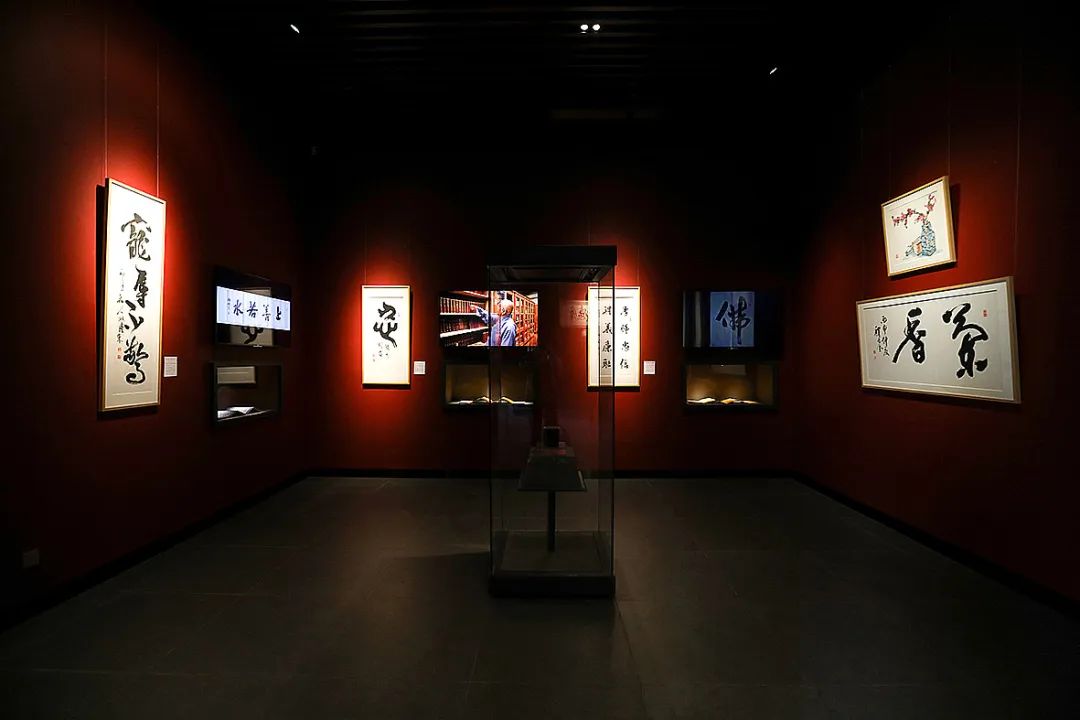 书道禅心｜悟全法师书画作品展在普济艺术博物馆开展