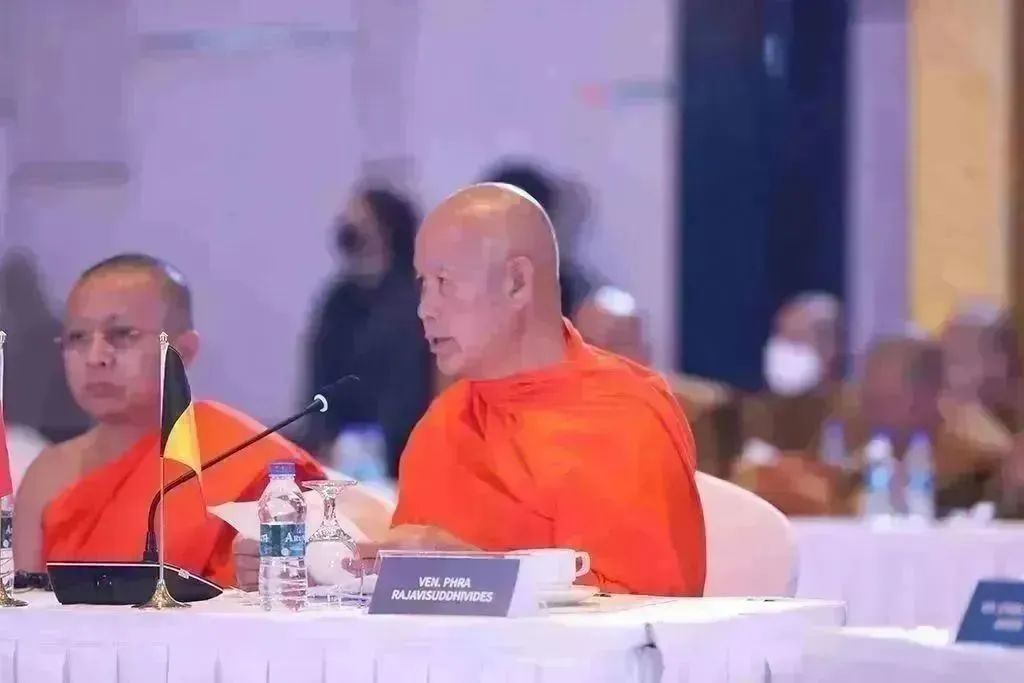 西哈莫尼国王会见南海佛教圆桌会代表 驻柬大使王文天出席论坛并致辞