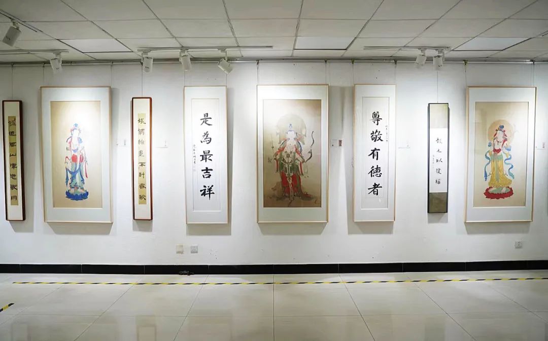难得一见！佛教界十位青年法师书画作品集体亮相广州