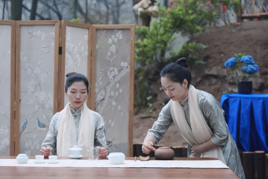 湖北东方山法藏寺举办开茶节 弘扬中华传统茶文化