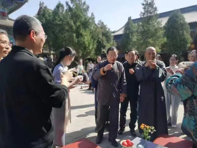 河北邢台大开元寺举办“正清和雅”禅茶文化交流活动